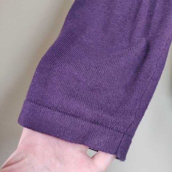 Le Chateau Purple V-Neck Sweater XXL - Picture 8 of 11